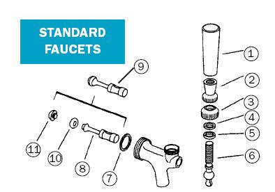 Faucet Knob, Round (1)